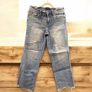 BKE Light Blue Cropped Women's Jeans